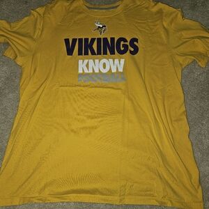 Nike Vikings Know Football Minnesota Shirt Men's 2XL